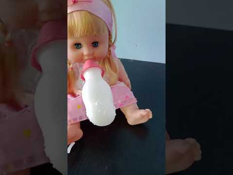 doll baby👶 girl  🥳🥳with feeding bottle 🍼🍼🍼🍼🍼🍼