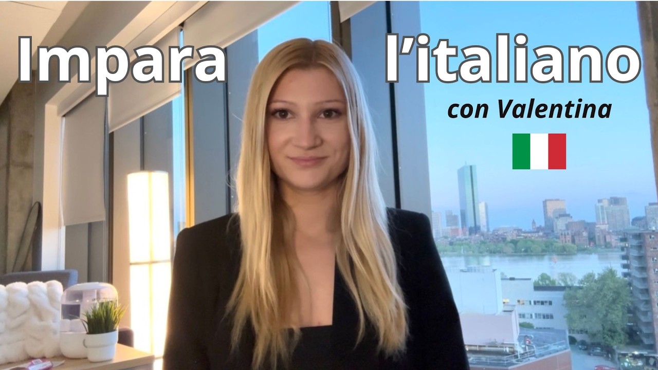 Preview of Valentina's Italian lesson video