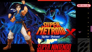 Super Metroid Map Rando: Playing as Richter Belmont [SNES]