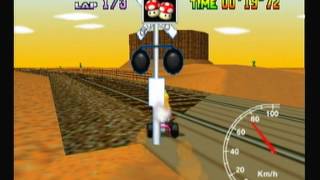 Mario Kart 64 - Kalimari Desert 1lap 39"87