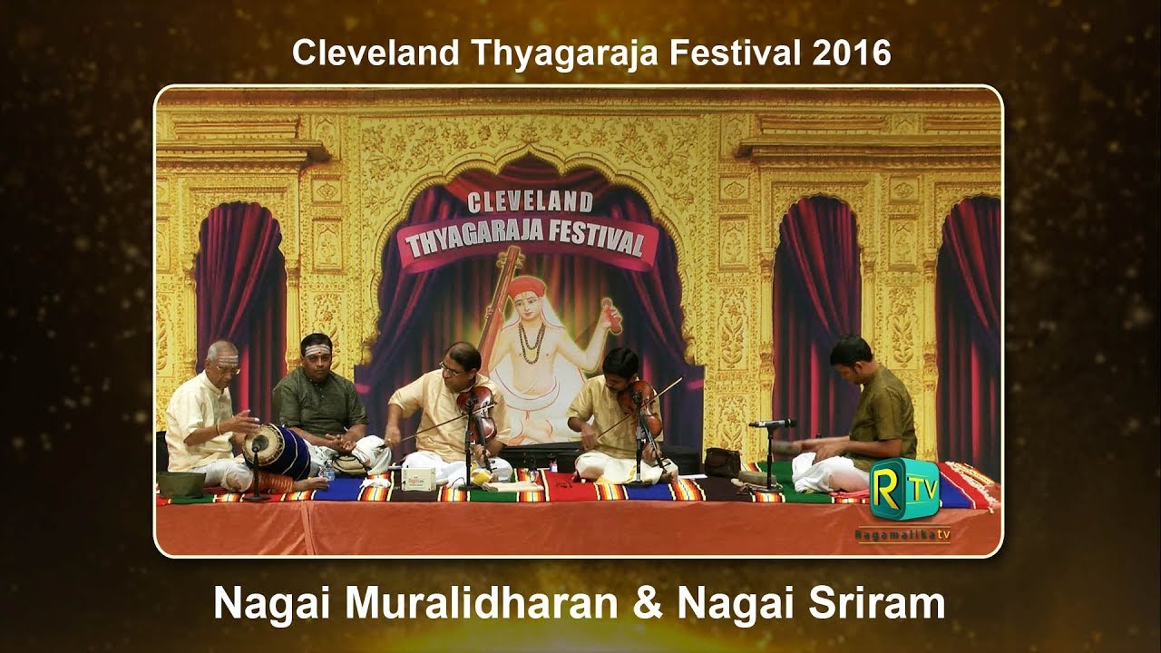 Carnatic Music l Nagai Muralidharan | Cleveland Thyagaraja Festival | Violin