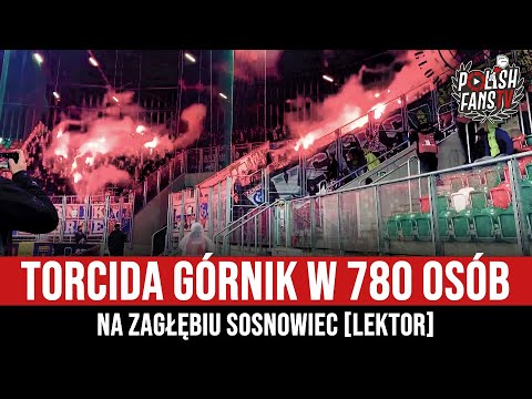 Torcida Górnik w 780 osób na Zagłębiu Sosnowiec [LEKTOR] (30.10.2023 r.)