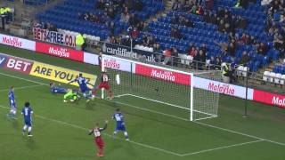 preview picture of video 'BITE-SIZE HIGHLIGHTS: CARDIFF CITY 1-1 BOURNEMOUTH'