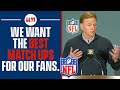 NFL Commissioner Roger Goodell Speaks On TNF Flex Scheduling Proposal + MORE I CBS Sports