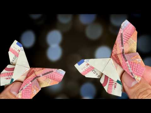 Hör’ auf unpersönliche Geldgeschenke zu machen! Lieber Schmetterling aus Geld falten