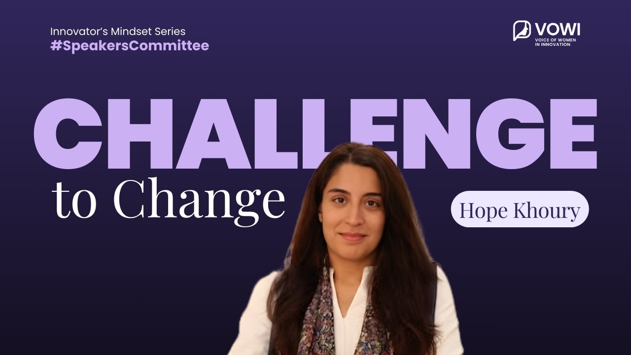Innovator’s Mindset Series with Hope Khoury