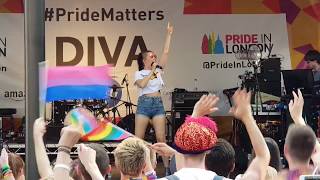 Saara Aalto "Monsters" at London Pride 2018