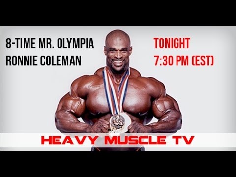 Heavy Muscle TV #93  with RONNIE COLEMAN, EUGENE MISHIN, MIKE QUINN, GLORIA FAULLS, AND MORE!