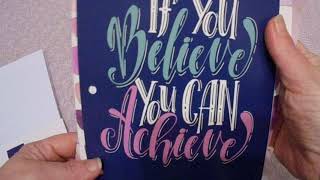 New planner/3 ring binder items from Walmart
