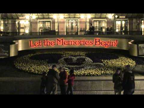 Let The Memories Begin Magic Kingdom Entrance January 15th, 2011 Walt Disney World