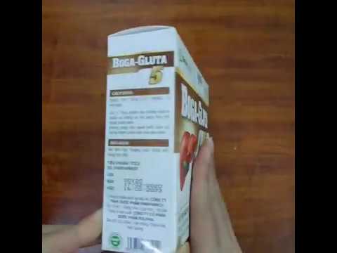 Boga-gluta 5 hỗ trợ bảo vệ, giải độc gan - Hộp 6 vỉ x 10 viên nang mềm