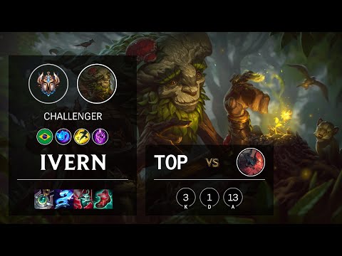 Ivern Top vs Aatrox - BR Challenger Patch 11.3