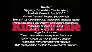 Andre Nickatina - Killa Whale (Lyrics Video)