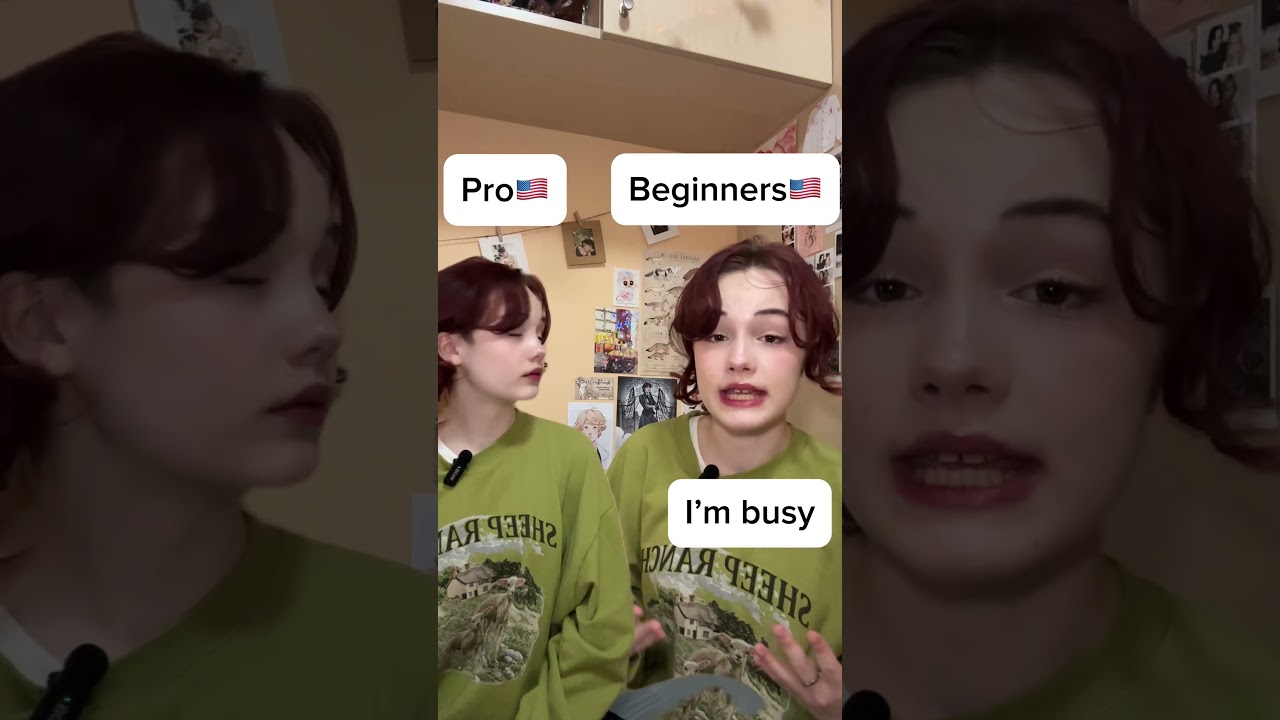 Do you speak like a Pro or beginner?🇬🇧🇺🇸 #LearnEnglish #English #SpeakEnglish #StudyEnglish