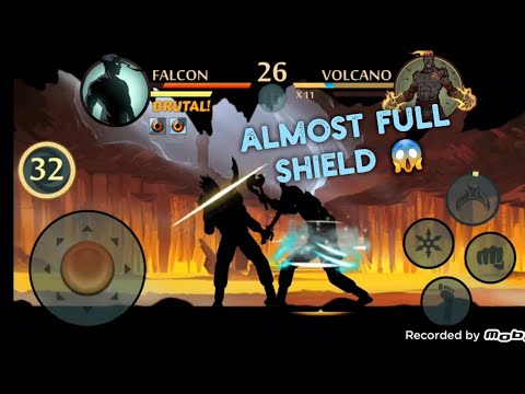 Shadow Fight 2 || Volcano Full Shield || Tier 1 Raids