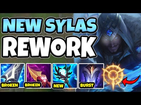 NEW SYLAS REWORK CHANGES EVERYTHING! HE IS A HYBRID ASSASSIN NOW!