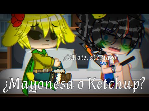 ✨❗¿Mayonesa o Ketchup?🍟⁉️ (Meme/GC) (CoMPas/Mikellino Padre-Hijo)