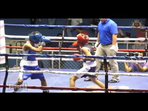 Pelea Amateur Winston Guerrero vs David Ticay - Nica Boxing Promotions