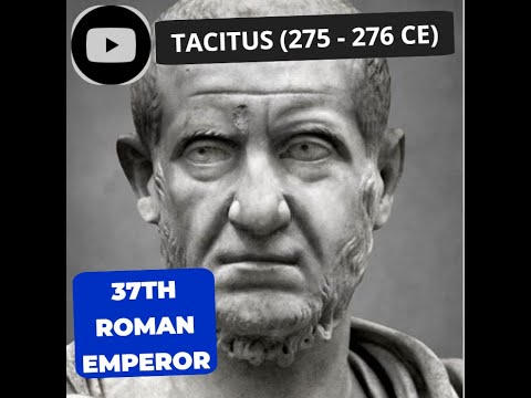 🏛️37:Roman Emperors Series: Emperor Tacitus (275-276 CE): A Brief History