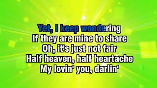 Gene Pitney - Half Heaven Half Heartache - Karaoke Version from Zoom Karaoke