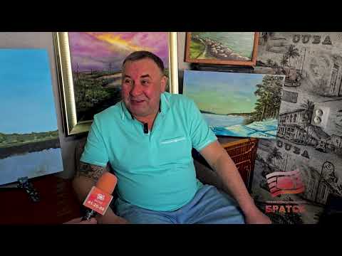 От рельсов до кистей: машинист железной дороги рисует жизнь Восточной Сибири