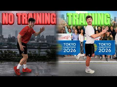 I Ran a Marathon WITH and WITHOUT Training to See if it's Worth it