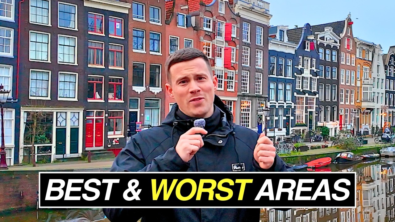 Where To Stay in Amsterdam? 3 Best Areas + Where to Avoid! ❌