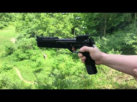 Ekol jackal 9mm pak blank gun converted to AUTO 9 from ROBOCOP