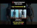 I DID 100 SQUATS EVERYDAY FOR 30 DAYS LEGS TRANSFORMATION CHALLANGE SKINNY TO MASCULAR