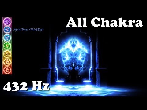 CHAKRA 432 Hz - Ultimate All Chakra Tuning, Balancing (15 minute daily)
