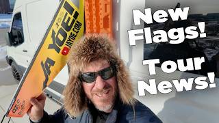 New TerraCycle Flags + Big Update on the Van & Trike Tour…