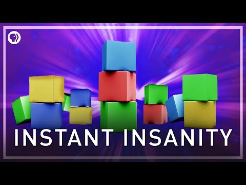 Instant Insanityの解法をグラフ理論で説明する動画のサムネイル