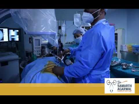 Demonstration of Mini Perc With Laser Procedure