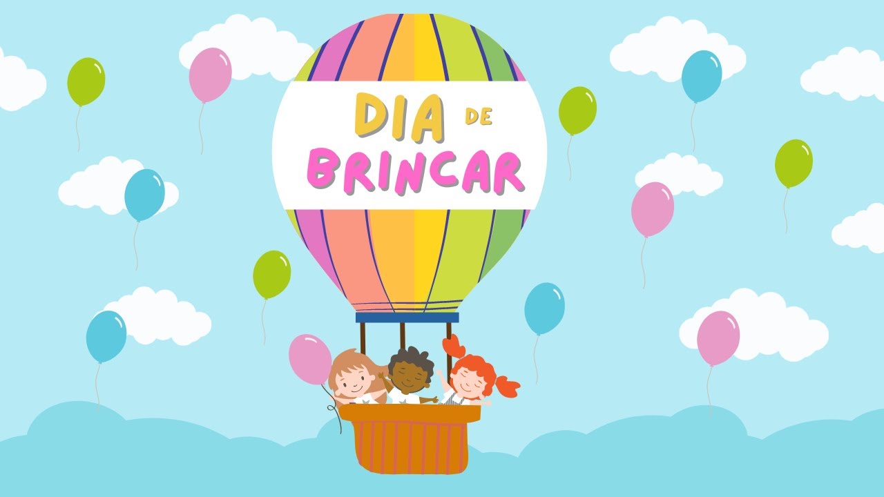 Musica Animada de Criança. Brincar DIVERTIDAMENTE. Dia das CRIANÇAS.