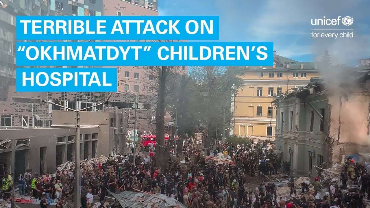 Inside Okhmatdyt Children's Hospital After the Attack
