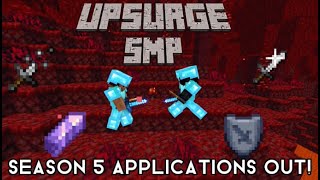 Applications for The Upsurge SMP are out! (APPLICATIONS CLOSED)