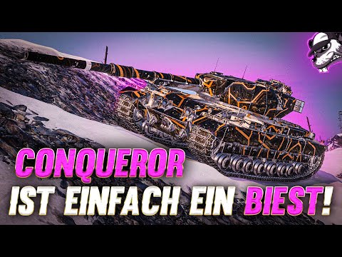Der Conqueror ist einfach ein Biest! [World of Tanks - Gameplay - Deutsch]