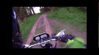 preview picture of video 'DT125 Green laning the Ox Drove Salisbury'