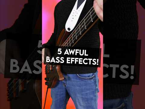 5 awful bass effects you should never try! #bass #bassguitar #pedalboard