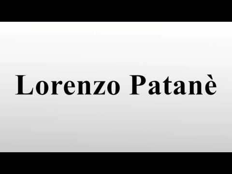 Lorenzo Patanè