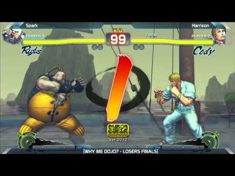 SSF4: Spark vs Harrison - Losers Finals - Why Me Dojo? 5
