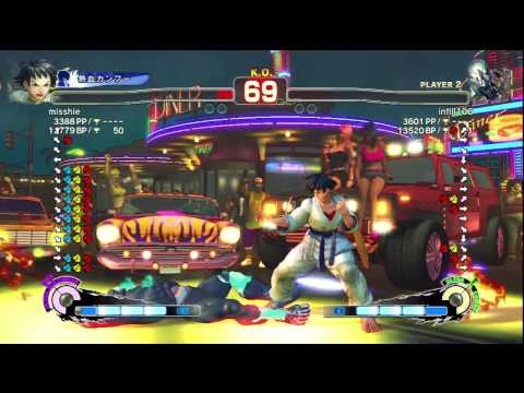 SSF4 AE ver 2012 misshie（makoto） vs infill106（seth）