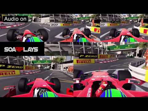 F1 2017 - Ferrari Comparison (412 T2 VS F2002 VS F2004 VS F2007 VS SF70H)