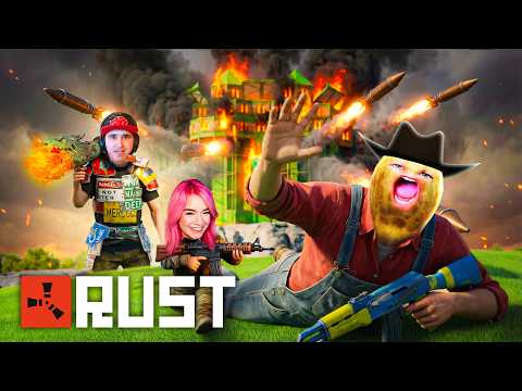 TheBurntPeanut DEFENDS the STRONGHOLD w/ Gingy, iiTzTimmy & More | RUST