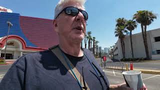 Las Vegas summer, walking from the RIO to the Gold Coast.