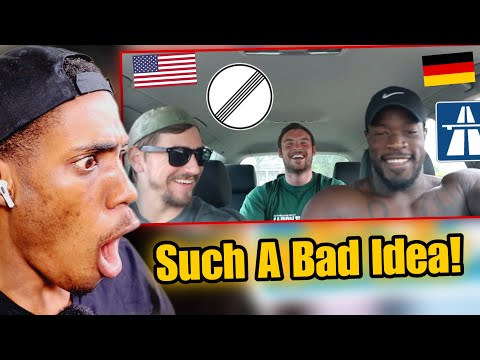 AMERICANS Learn To Drive Manual Car In GERMANY