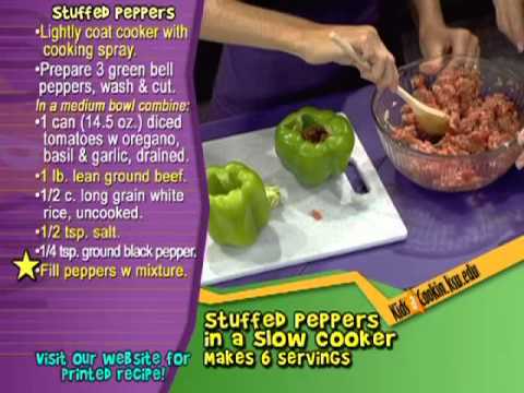 Chiles Rellenos en una Olla de Cocimiento Lento