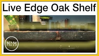 Rustic Oaken Shelf