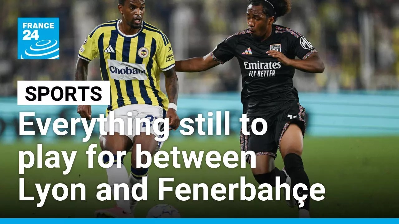 Video: Lyon and Fenerbahce draw 1-1 in Champions League playoff first leg