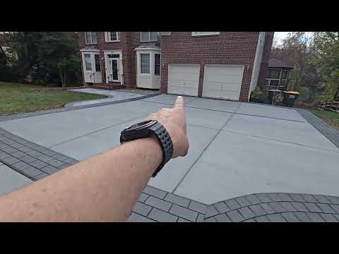Luxury Annandale Driveway and Apron Project